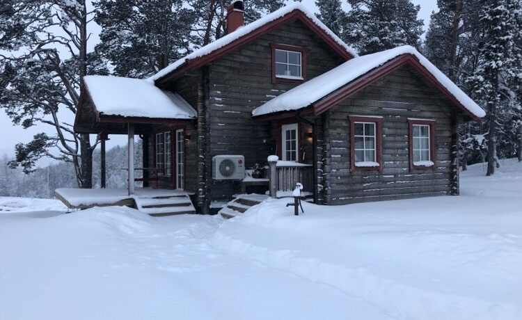 Stuga i Tänndalen snowkite